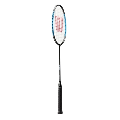 Wilson Badmintonschläger Blaze S3700 (sehr kopflastig/flexibel) schwarz/blau - besaitet -